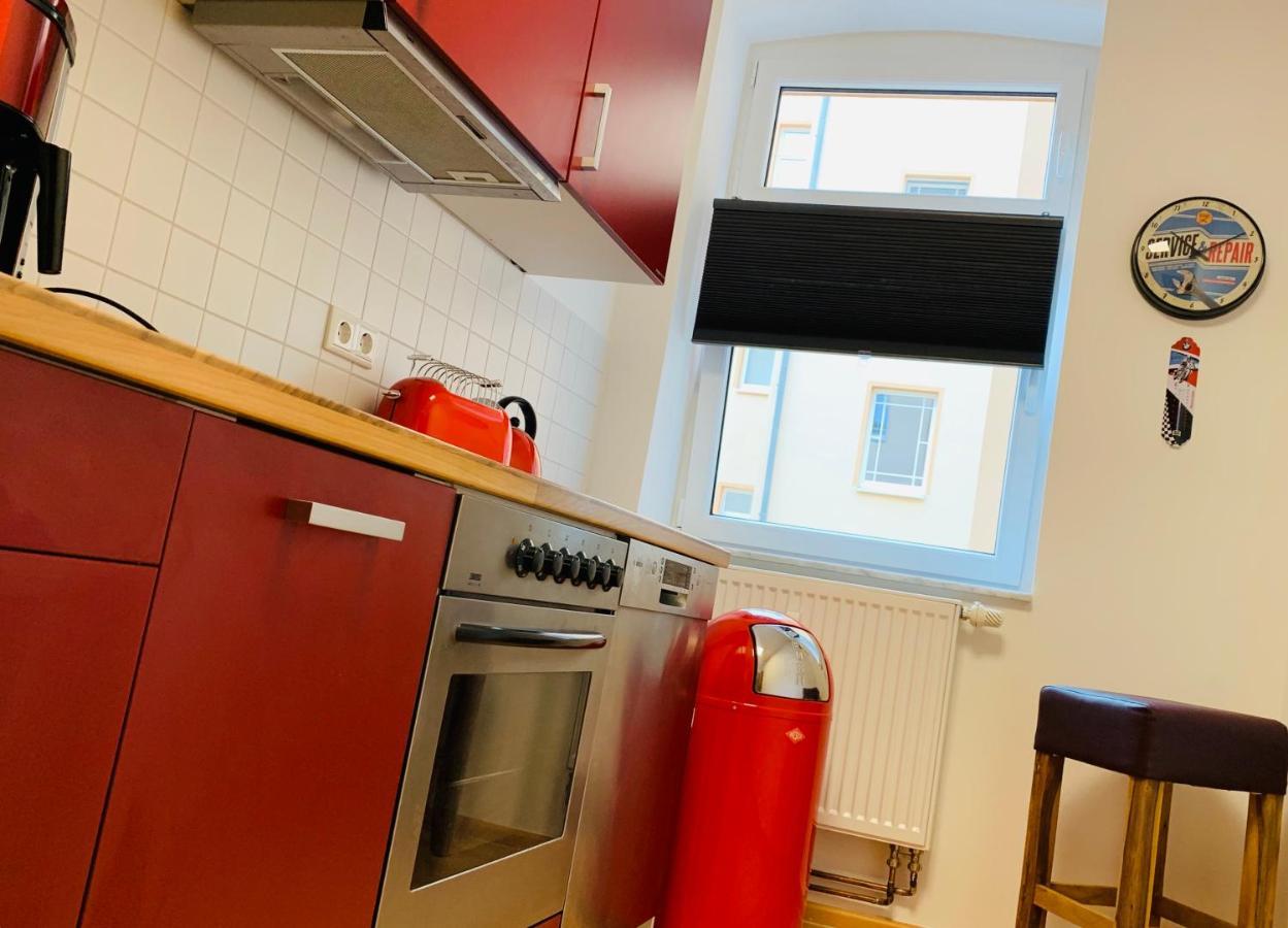 Moderne Wohnung In Eberswalde Bagian luar foto