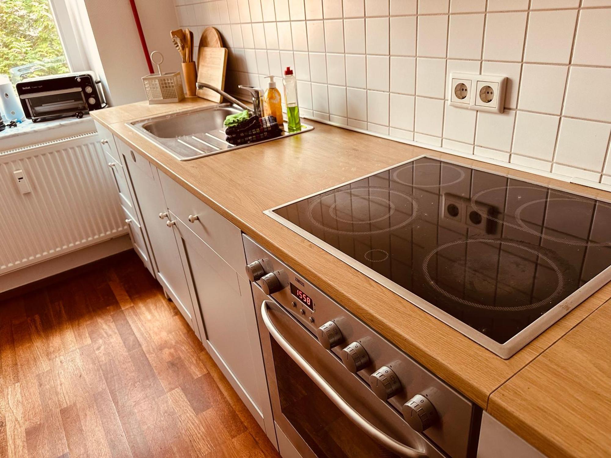 Moderne Wohnung In Eberswalde Bagian luar foto