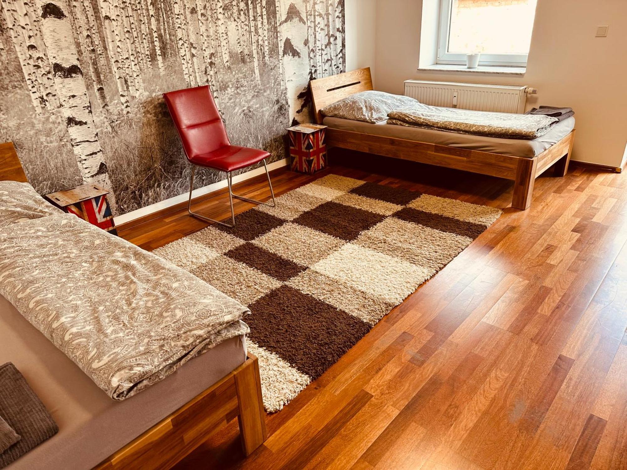 Moderne Wohnung In Eberswalde Bagian luar foto